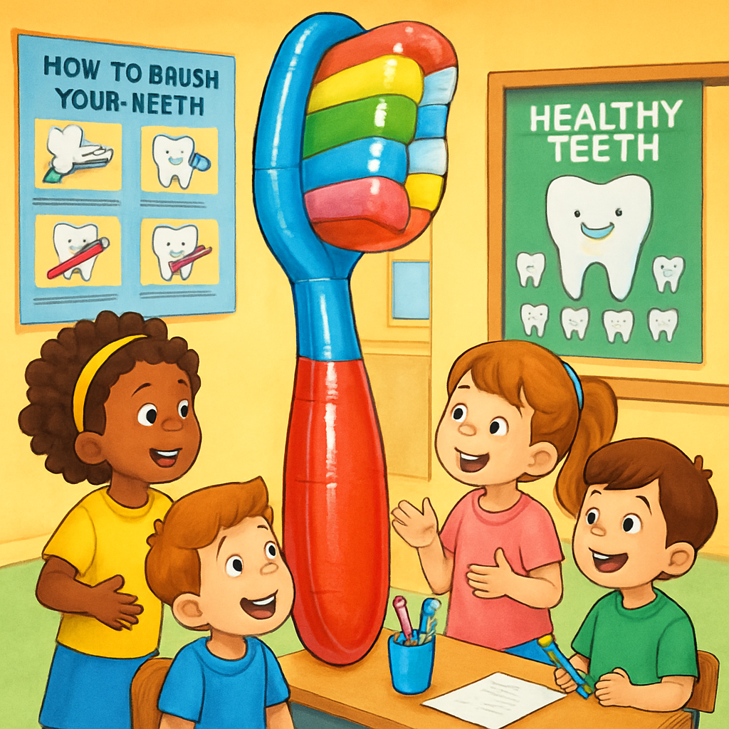 Creative Inflatable Products to Encourage Better Brushing Habits in Children  