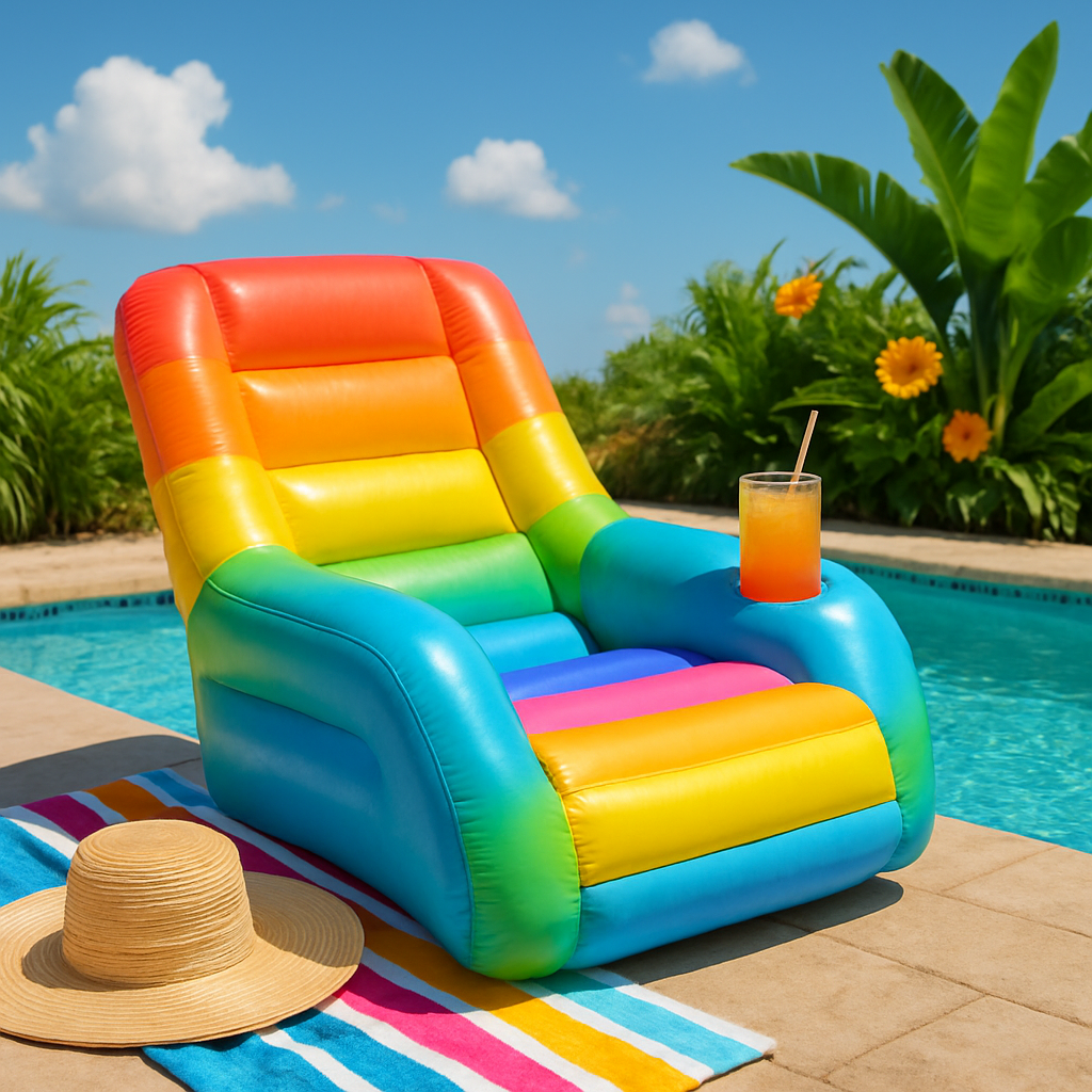 Features of Comfortable Inflatable Lounge Chairs with Cup Holders Features of Comfortable Inflatable Lounge Chairs with Cup Holders