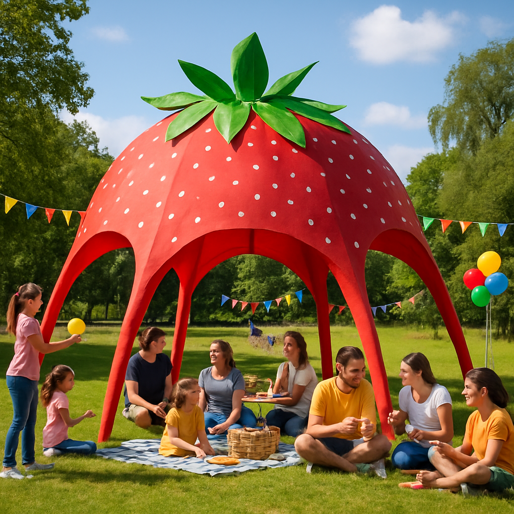 Design Features That Make the Strawberry Spider Tent Stand Out
