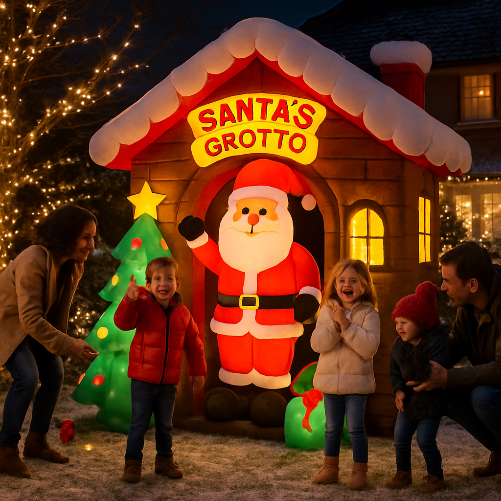 Creating a Magical Atmosphere: How to Create a Festive Atmosphere With Inflatable Christmas Decor Creating a Magical Atmosphere: How to Create a Festive Atmosphere With Inflatable Christmas Decor
