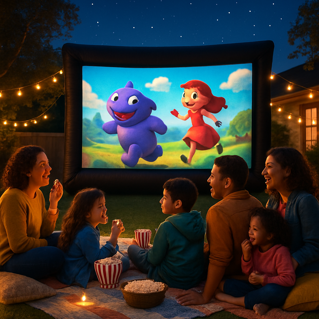 Discover the Best Portable Inflatable Movie Screens for Family Gatherings  
