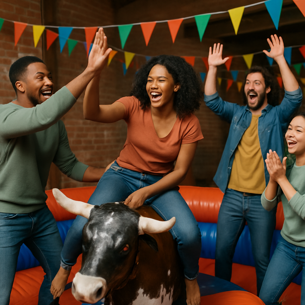 Enhancing Team Spirit: The Benefits of Using a Mechanical Bull for Team Building Activities  
