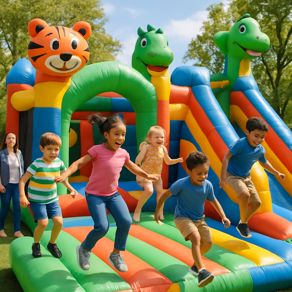 Features and Benefits of Durable Inflatable Bounce Houses with Slides for Kids Events Features and Benefits of Durable Inflatable Bounce Houses with Slides for Kids Events
